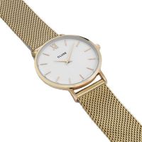 CLUSE | Minuit - Mesh Goud/Wit 3